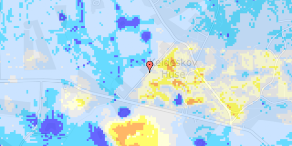 Ekstrem regn på Skeevej 127