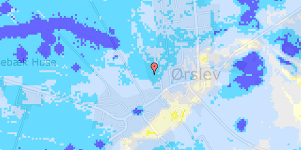 Ekstrem regn på Steenagerhuse 23