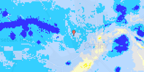 Ekstrem regn på Steenagerhuse 53