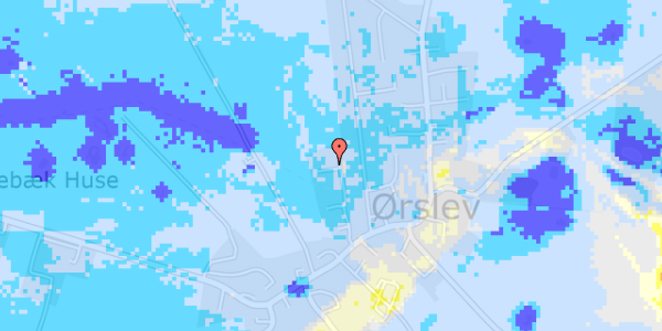 Ekstrem regn på Steenagerhuse 61