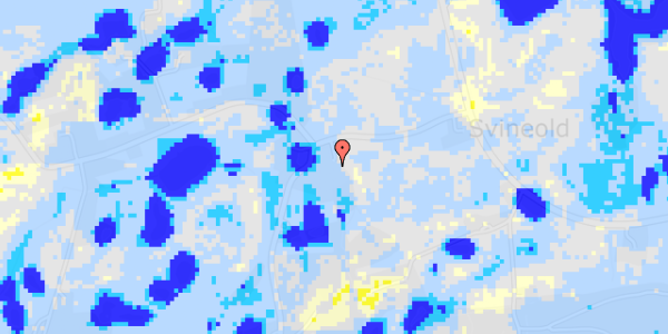 Ekstrem regn på Svalmstrupvej 68