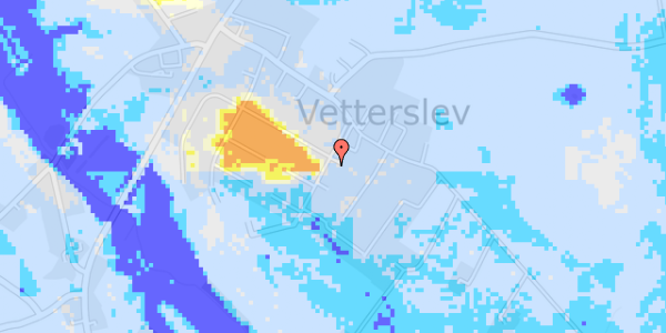 Ekstrem regn på Toftegårdsvej 1