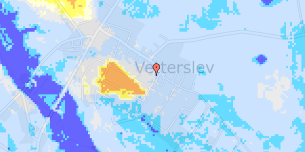 Ekstrem regn på Toftegårdsvej 2