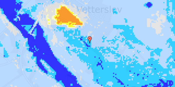 Ekstrem regn på Toftegårdsvej 25