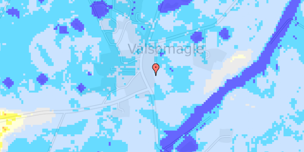 Ekstrem regn på Valsømaglevej 56