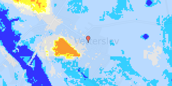 Ekstrem regn på Vetterslev Bygade 36