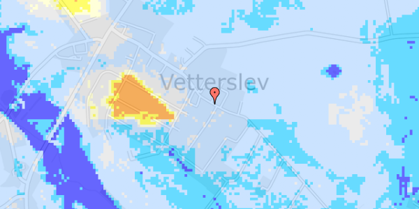 Ekstrem regn på Vetterslev Bygade 40B