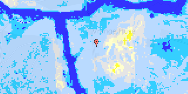 Ekstrem regn på Vrangehuse 14