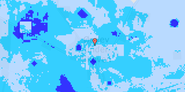 Ekstrem regn på Ørslevvestervej 8