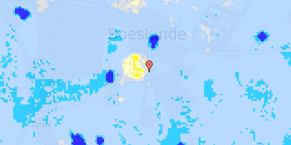 Ekstrem regn på Borgbjergvej 4