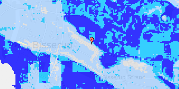 Ekstrem regn på Fjordbakken 74