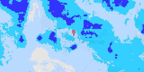 Ekstrem regn på Gryderupvej 194