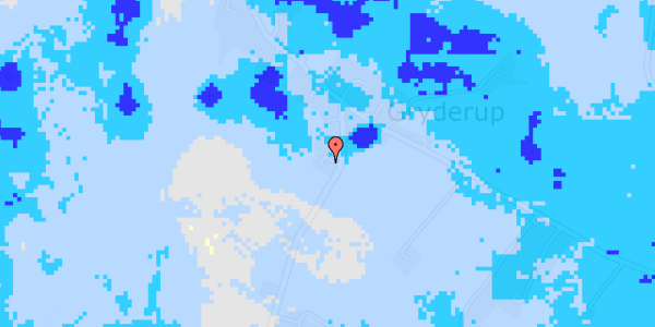 Ekstrem regn på Grønhøjvej 45