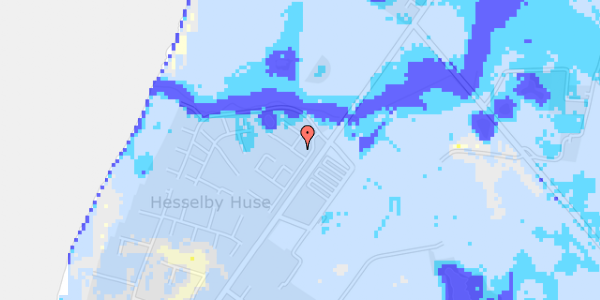 Ekstrem regn på Hesselhaven 1