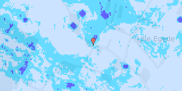 Ekstrem regn på Klarskovvej 20