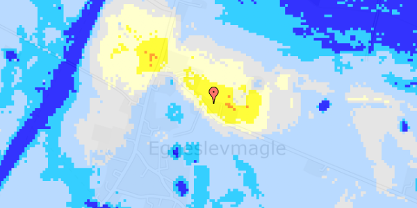 Ekstrem regn på Præstemarken 13