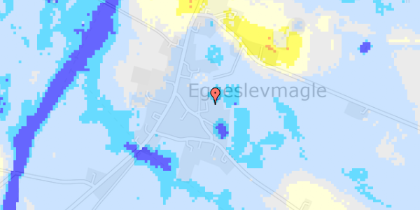 Ekstrem regn på Præstestræde 13