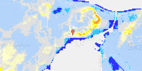 Ekstrem regn på Rådmandsvej 5