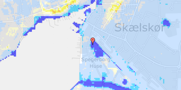 Ekstrem regn på Spegerborgvej 11A