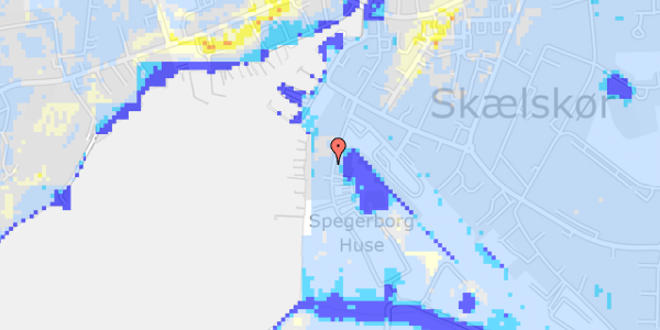 Ekstrem regn på Spegerborgvej 18