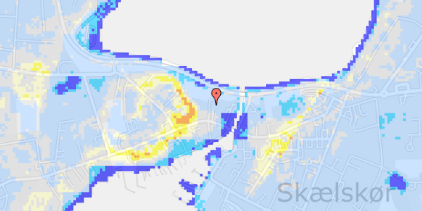 Ekstrem regn på Vestergade 16H, st. 