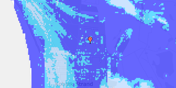 Ekstrem regn på Østre Strand 179