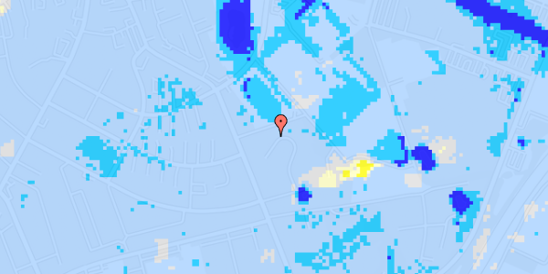 Ekstrem regn på Birkevænget 5