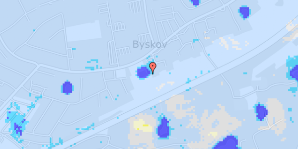 Ekstrem regn på Brombærvej 36