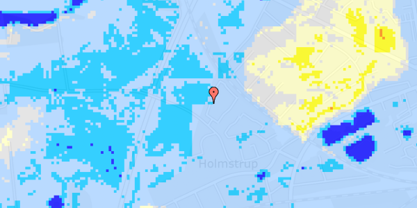 Ekstrem regn på Byskellet 42