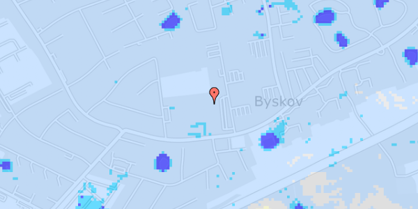 Ekstrem regn på Byskov Alle 21, 1. mf