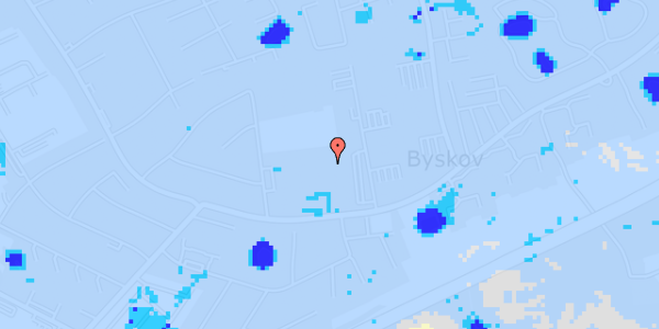 Ekstrem regn på Byskov Alle 23, 2. tv