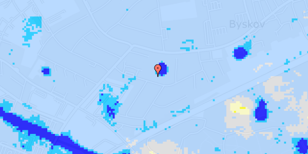 Ekstrem regn på Etterbjergvej 9