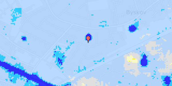 Ekstrem regn på Etterbjergvej 11