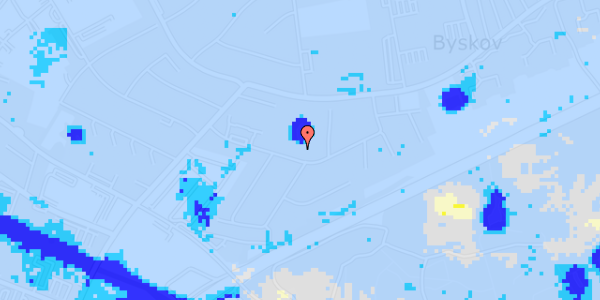 Ekstrem regn på Etterbjergvej 13