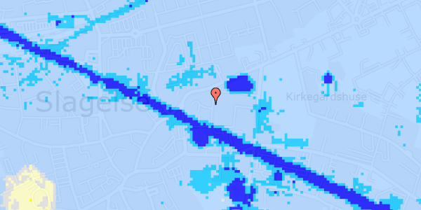 Ekstrem regn på Fredensgade 2D, st. tv