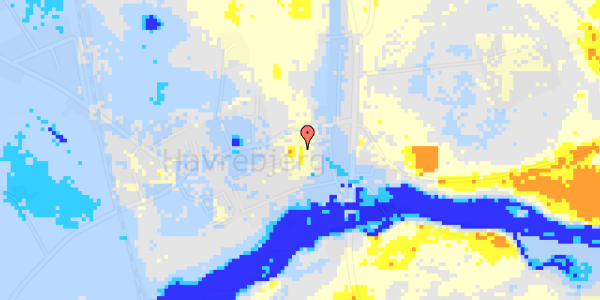 Ekstrem regn på Gravestykket 3