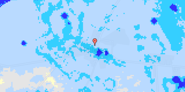 Ekstrem regn på Hallelevvej 39