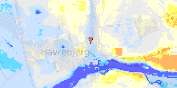 Ekstrem regn på Havrebjergvej 11