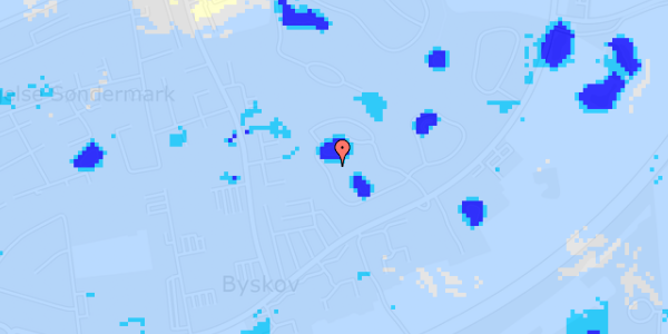 Ekstrem regn på H.C. Andersensvej 8