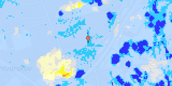 Ekstrem regn på Herthalund 34