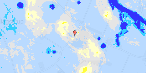 Ekstrem regn på Højstrupvej 13