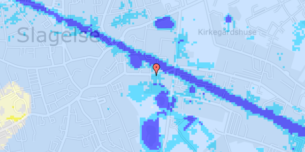 Ekstrem regn på Ingemannsvej 8A, st. 