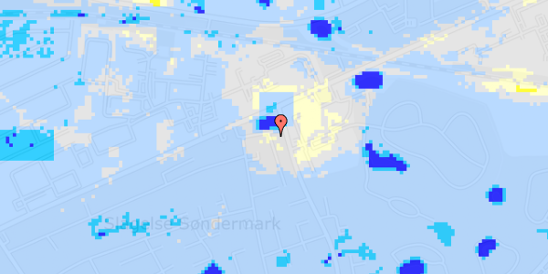 Ekstrem regn på Jupitervej 1