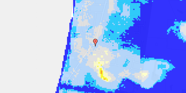 Ekstrem regn på Kongsmarkvej 55