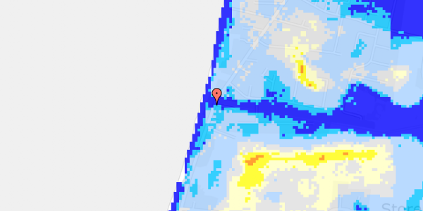 Ekstrem regn på Kongsmarkvej 90