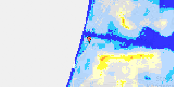 Ekstrem regn på Kongsmarkvej 97