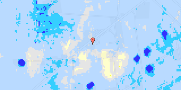 Ekstrem regn på Korsørvej 93