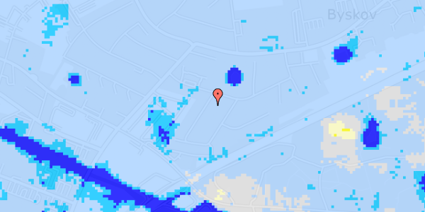 Ekstrem regn på Kristinelundsvej 5