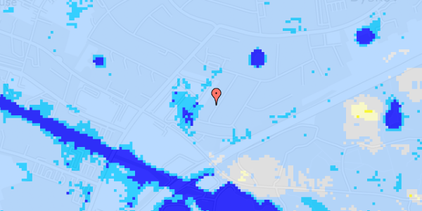 Ekstrem regn på Kristinelundsvej 16