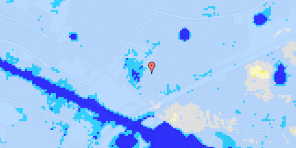 Ekstrem regn på Kristinelundsvej 20